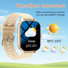 Smartwatch, Wireless Calling/Dialing, Multi-Sport Mode, Call Reminder And Rejection, Message Reminder View, Multiple App Reminders, Suitable For Men And Women, Outdoor Sports Watch, Custom Wallpaper, Suitable For Android/IOS - Nhiều màu - Xem 6