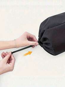 1pc Folding Chair Storage Bag, Large Capacity Portable Folding Chair Storage Bag,Garden Chair Storage Bag,Extra Large Oxford Cloth Storage Bag With Drawstring, Multipurpose Straight Shape Organizer For Tripod, Folding Chair, Cool Seat