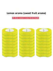 1pc Wall-Mount (No Drill Installation) Disposable Toilet Brush With 8pcs Brush Heads. Or You Can Choose 24pcs Disposable Sponge Brush Heads In Various Scents, Disposable Sponge Brush Heads With Cleaning Fluid, Festival Cleaning Tools. Auto Open & Close Toilet Brush Holder. Toilet Brush Holder Set, Bathroom Accessories . Bathroom Decor Fall Decor