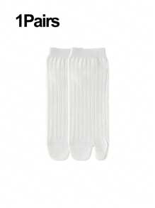 1/3 pares de sandalias deportivas y casuales con división de dos dedos, tipo japonés tabi, chanclas con calcetines elásticos de talla libre para hombre/mujer/niña, otoño