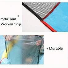 Durable Floating Pool Hammock Chair, Poolside Lounger Without Foam Strips, Swimming Pool Accessories - Multicolor - View 10
