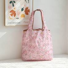 Sanrio 1 pezzo Borsa della spesa pieghevole Sanrio Hello Kitty Kawaii, My Melody, Kuromi, Cinnamoroll, grande per supermercato, portatile