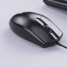 HP 有线鼠标游戏笔记本电脑台式办公游戏通用即插即用无需安装驱动程序 USB 连接黑色酷炫灯效 - M260黑色靜音 - 查看 5