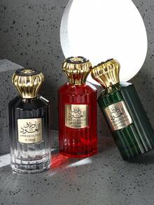 100ml - 3.38oz 高級阿拉伯香水，女用香水，男用香水，持久麝香調，融合木質香調，不含防腐劑，麝香香水，液體噴霧香水 - 持久香氛，適合休閒、運動、派對、約會、週年紀念和生日禮物 - 杜拜香水 - 查看 2