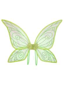 1pc New Holiday Party Makeup Prop Adult Costume Accessory Butterfly Wings, Fairy Wings