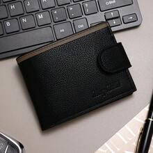 Men's Luxury Wallet Multi-Functional Card Slots Zipper Coin Pocket Bifold Wallet For Men Mini Wallet Purse Wallet Men Wallet Leather Small Wallet For Women Wallet Cute Wallet - Multicolor - View 11