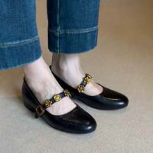 Women Pumps - 酒紅色 - 查看 4