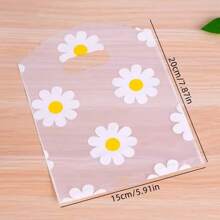 50pcs/Thick Four Finger Bag Fresh Small Accessories Hair Hairpin Earrings Plastic Packaging Bag Clothing Store Handbag Summer Cooling,Beach,Travel