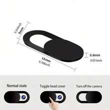 5/10pcs Laptop Camera Lens Cover, Mobile Phone Webcam Privacy Cover