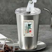 Drei der Kelche Tarot Karte Aufkleber, Getränke Kobold, Wasserflasche Aufkleber, Getränke Aufkleber, Wasserflasche, Hydratations-Erinnerung, Schulmaterial, Rückkehr zur Schule Aufkleber, Sammelalbum Zubehör, lustige Aufkleber, Laptop Aufkleber, Kindle Handy Aufkleber - Verschiedenfarbig - Übersicht 8