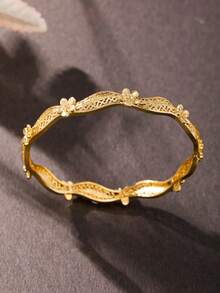 1/2/3 件/套波西米亚风格手链套装，各种形状镂空设计，扭开手链珠宝礼物，适合女性派对、日常、海滩、宴会、佩戴、母亲节、万圣节、圣诞节、情人节、礼物 - 彩色 - 查看 10