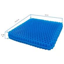 Thick 2.4" Gel Honeycomb Cooling Seat Cushion - Breathable, Ergonomic, And Orthopedic Design For Enhanced Comfort - Mặc định - Xem 4