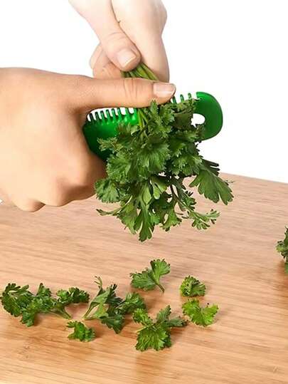 1 Stück Gemüseblatt-Stripper, Kräuter-Schäler, Obst- & Gemüseschäler, Minz-Trimmer Kleines Werkzeug