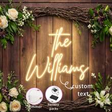 Placa de neon personalizada para decoração de quarto, decoração de casamento, placa de neon LED personalizada com bateria, presente de dia dos namorados, decoração de cenário de casamento, luzes de neon para decoração de quarto