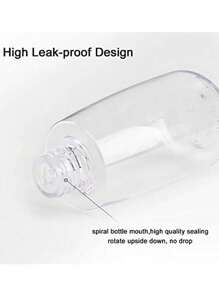 1/2pcs Mini Hair Refresher Sprayer - Ultra-Fine Mist 360-Degree Stylist Sprayers With Perfume Atomizer Pump , 60ml And 30ml Capacities, Refillable Clear Containers, Compact And Portable Back To School