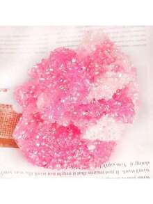 1pc 120ml Colorful Air-Dry Clay Tube, Stress Relief Crystal Slime With Fragrance, Foaming Slime Toys, For Office & Classroom, Halloween Decor, Suitable For Party, Birthday, Holiday Gift, Random Packaging & Accessories