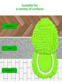 1/2/4 Pcs Mop Replacement Heads Compatible With O-Cedar Easywring 1 System, For Cleaning Floors, Glass, Walls, Machine Washable And Reusable (Red, White, Green)