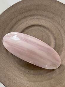 1 peça de grampo de cabelo elegante francês com etiqueta dourada brilhante, acessório de cabelo meio preso, acessório de cabeça estilo grampo adequado para uso diário, uso em festas, presente de festival, presilhas de cabelo, grampos de cabelo, grampos de garra, garras de cabelo, material escolar