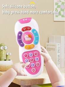 Baby Remote Control Toy Baby Early Education Mobile Phone With Soft Lighting And Gentle Lullabies - Soothing And Educational