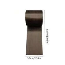 1 pièce de ruban auto-adhésif résistant à la moisissure et imperméable, avec une imitation de grain de bois. Convient pour la réparation de meubles, sols et paysagisme. Teintes disponibles : grain de bois doré, chameau brun, chocolat et élégant noir