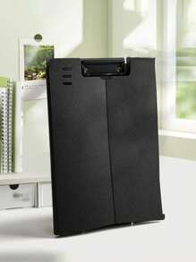 1 قطعة لوحة إرفاق قابلة للطي عمودية لتنظيم الملفات، أفقي أو عمودي متاح ، لوح كتابة محمول للتلخيص والتنظيم، لوحة بلاستيك بسيطة، مناسبة لإدارة مستندات العائلة، كتابة ورق A4، رسم الوقت الحر، لوازم المكتب، أعمال يدوية، أثاث المنزل، لوازم رسم ولوحات السفر