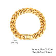 1 Stück minimalistisches Edelstahl Panzerkette Armband, Silber/Gold/Schwarz, modisches Geschenk für den besten Freund des Mannes