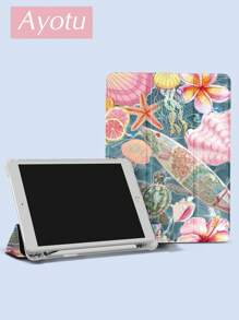 Ayotu Reiseetui kompatibel mit Galaxy Tab/iPad, iPad 9./8./7. Generation 10,2 Zoll, neue iPad 10. Generation Hülle, mit Auto Wake/Sleep, Anti-Fall an vier Ecken, Reise iPad Schutzhülle.