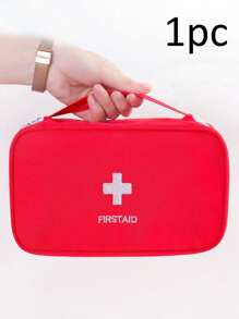 1pc Medical Bag First Aid Kit Travel Portable Large Capacity Medicine Sorting Bag Storage Bag Waterproof And Moisture-Proof Easy To Carry For Home Outdoor Travel Portable Medical Bag Storage Bag Travel Essentials For Daily Use Travel Vacation Back To School Travel Accessories Summer