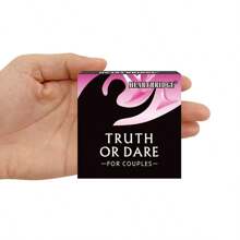 1PC Couple Bedroom Fun Card Games, Tabletop Games, Sex Games, Sex Toys, Exciting Truth To Heart Adventure Challenges, Romantic Valentine's Day And Christmas Gifts For Partners, Perfect For A Perfect Date Night | 50Cards|