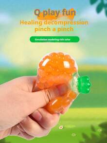 1 件萝卜水珠挤压玩具 - 减压玩具 - 挤压玩具 - Taba Squishy - 挤压玩具 - 烦躁玩具 - 节日/生日礼物 - 万圣节礼物 - 圣诞节礼物 - 平安夜礼物 - 儿童玩具 - 玩具 - 游戏 - 彩色 - 查看 9