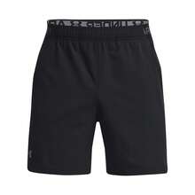Under Armour Mens UA Vanish Woven 6 Inch Shorts - Black - View 1