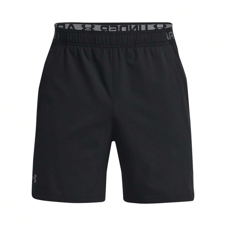 Under Armour Mens UA Vanish Woven 6 Inch Shorts - Black - View 1