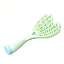1 pettine lungo in materiale plastico durevole, spazzola per capelli, spazzola arricciante, portatile e leggero per capelli lunghi da donna, può pettinare e massaggiare il cuoio capelluto, adatto per capelli asciutti e bagnati, gratuito