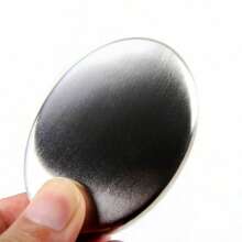1 Piece Magic Cleaning Soap - Stainless Steel Oval Soap, 304 Stainless Steel Soap Deodorizing Soap Oval Hand Soap Deodorizing Metal Soap Kitchen Small Tool For Removing Hand Odor And Garlic Fish Smell