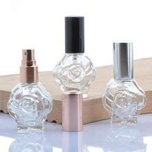 1 Set Refillable 10ml Rose Flower Spray Perfume Bottles, Multi-Color, Convenient For Travel, Suitable For Perfume, Essential Oil, Toner, Skincare Products Back To School