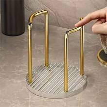 1pc Elegant Acrylic Disposable Cup Holder - Ideal For Home, Cafe, Office & Hotel Use Light Luxury Paper Cup Holder Disposable Cup Picker Acrylic Cup Storage Rack Home Restaurant