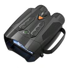 inskam 10x 4K Ultra HD Digital Night Vision Binoculars With 3-Inch Display & Built-In Tactical Flashlight - High Magnification, Durable Plastic, Perfect For Outdoor Adventures, Wildlife Spotting, And Gifts For Men - Black - View 9