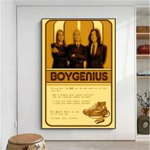 1 bucă postere cadru opțional Arte de perete Pop Boygenius Poster Club Prints Reguli Poster Vintage Home Room Cafe Bar Art Decor de perete Pictură estetică