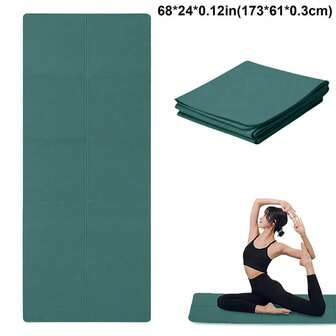 Esterilla de yoga, esterilla de práctica, esterilla deportiva, alfombra de piso, alfombra de sala de estar, alfombra de habitación, esterilla esencial para deportes, antideslizante y con absorción de impactos