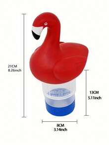 Swimming Pool Chlorine Float, Animal Swimming Pool Chlorine Dispenser For Chemical Tablets, Suitable For 3-Inch Bromine Chlorine Brackets (Turtles, Ducks, Flamingos) Indoor And Outdoor Swimming Pools, Spas Adjustable Floating Chlorine Gas Dispenser, Floating Chlorine Gas Dispenser, Large Capacity Floating Chlorine Gas Dispenser - Multicolor - View 10