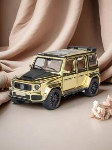 1 pezzo Auto modello 1:32, con porte multiple per accesso, dotata di suono e luce, pedale estensibile, in materiale di lega, adatta per camere da letto, soggiorni, decorazioni, regali per feste, giochi per bambini, regali di Natale e Ognissanti