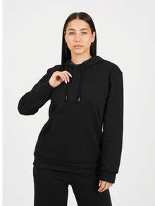 brave soul 经典黑色连帽卫衣 - 黑色 - 查看 3