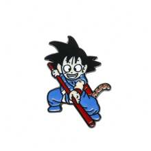 1 pieza de broche personalizado de moda con animación de dragón de bola de fuego súper saiyan Vegeta, accesorio de moda para bolso, adecuado para uso diario o como regalo