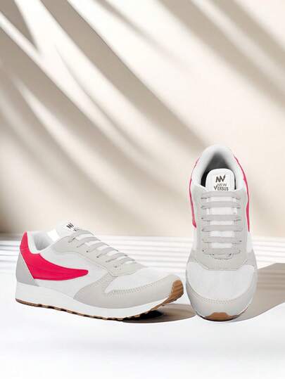 Tenis Unissex NVZ Casual Leve Confortavel Todo Estiloso Calce bem Corrida Caminhada Branco/Vermelho/Cinza 34 ao 43 10