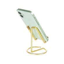1/2pcs Simple Iron Business Card Holder Stand (Gold/Rose Gold/Silver/Black)