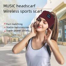 Leopard Sport Stirnband Schlafwireless Kopfhörer Echt kabelloses Ohrhörer mit Mikrofon Over-Ear Kopfhörer für Yoga Workout Schlaf Laufen Camping Computer Telefone PC