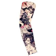 1/6pcs Temporary Tattoo Arm Sleeves Arts Fake Slip On Arm Sunscreen Sleeves Body Art Stockings Protector -Designs , Tiger, Dragon, Skull, And Etc Unisex Stretchable Cosplay Accessories, Temporary Tattoo Arm Sleeves Arts Fake Slip On Arm Sunscreen Sleeves Body Art Stockings Protector -Designs , Tiger, Dragon, Skull, And Etc Unisex Stretchable Cosplay Accessories