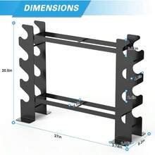 Dumbbell Rack Home Gym Weight Rack Dumbbell Storage Rack Multi-Layer Weights Holder - 1 - View 4