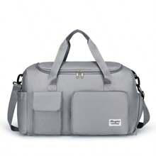 Summer New Arrival Nylon Travel Bags For Women & Men – Mother's Day Gift With Dedicated Shoe Compartment, Expandable Waterproof Duffle Bag For Gym/Weekend/Vacation, Foldable Lightweight Luggage With Dry-Wet Separation, Sakura Pink Carry-On Bag For Beach, College, Hospital, Holiday Trips (2025 Summer Collection)