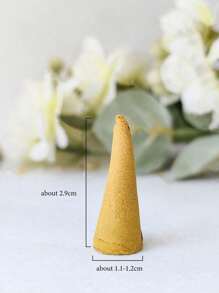 50/100pcs, Agarwood Incense Cone, Incense Tower, Home Incense, Air Purification, Meditation, Lavender, Agarwood Sandalwood, Gardenia, Jasmine, Osmanthus, Wormwood, Mixed Pack